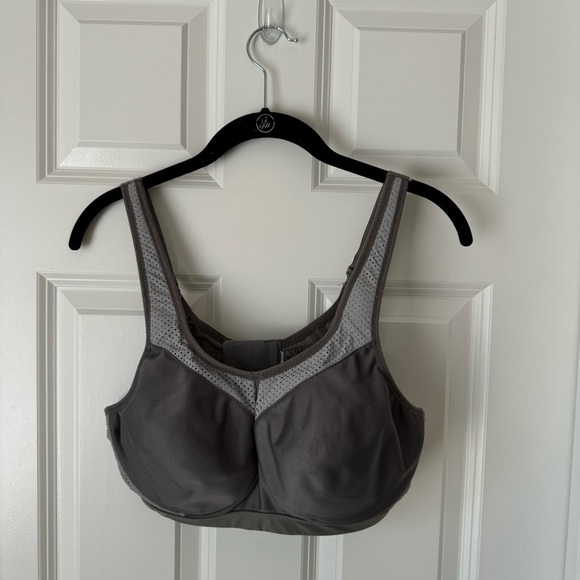 Glamorise Women's Full‎ Figure Plus Size High Impact Wonderwire Sports Bra 38C - Picture 2 of 7